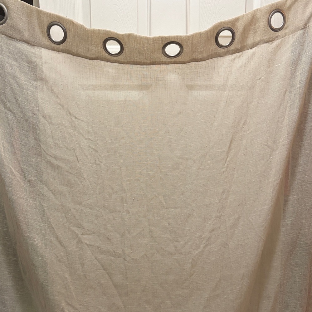 Sonoma Cream Textured Curtain